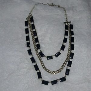 Black and gold necklace